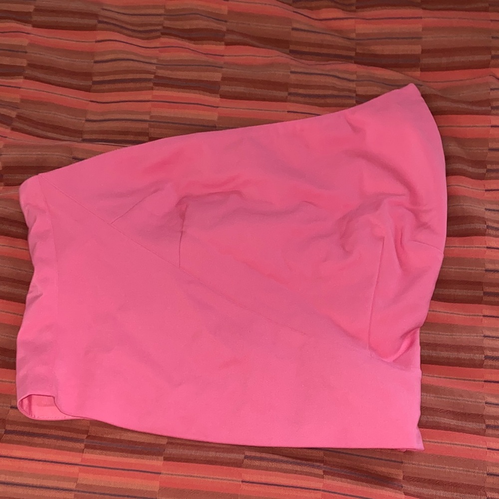 Superdown Pink Strapless Top